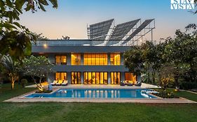 Reflection House By Stayvista With Pool, Terrace Bar, Indoor Games & Exquisite Interiors In A Nutshell