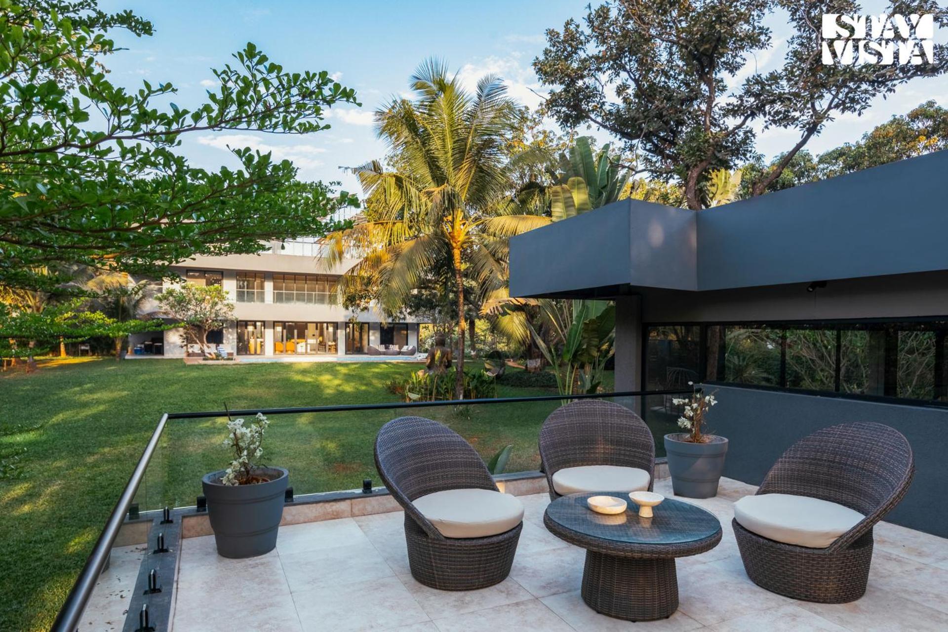 Reflection House by Stayvista: Poolside Retreat with Terrace Bar & Games Alibag Exterior photo