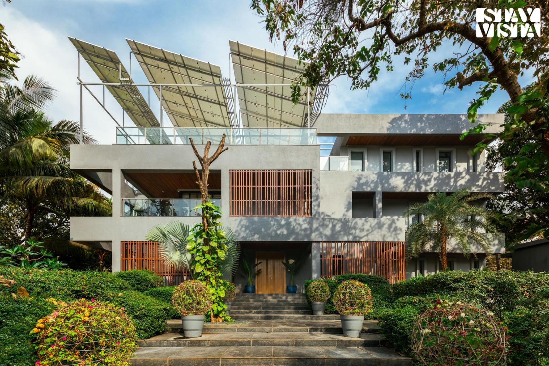 Reflection House by Stayvista: Poolside Retreat with Terrace Bar & Games Alibag Exterior photo