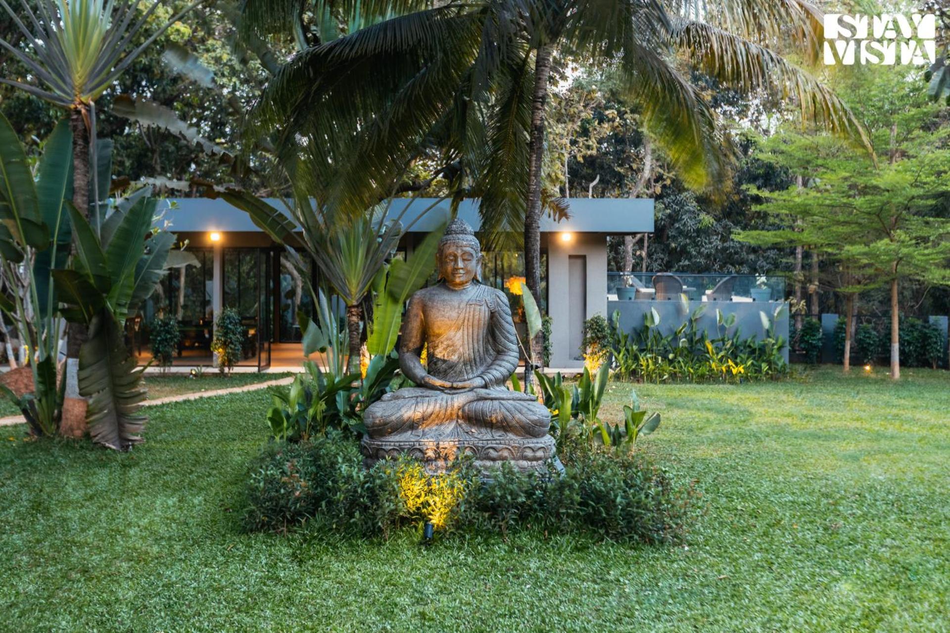 Reflection House by Stayvista: Poolside Retreat with Terrace Bar & Games Alibag Exterior photo
